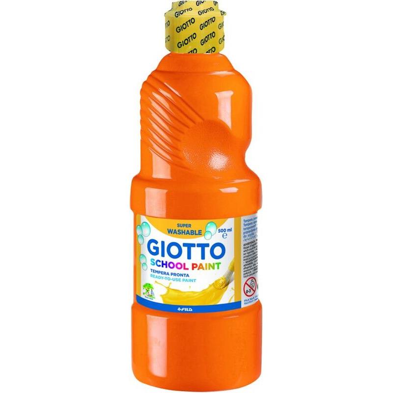 Giotto Τέμπερα Πορτοκαλί 500ml (535305)