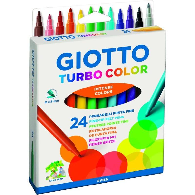 Giotto 24 Μαρκαδόροι Turbo Color (071500)