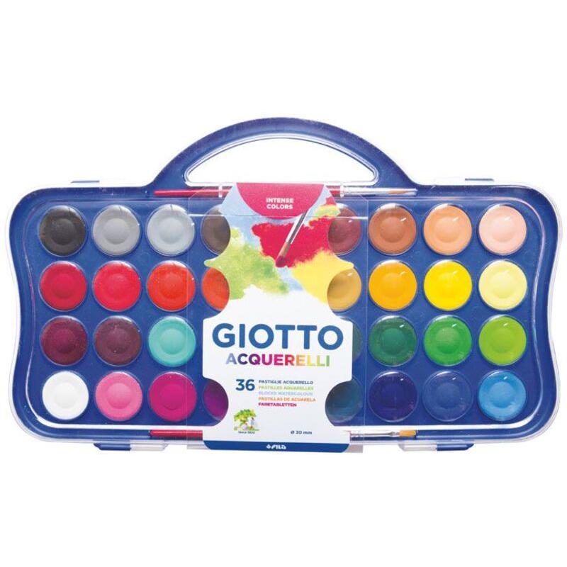 Giotto Νερομπογιά 36 Χρώματα (0353600)