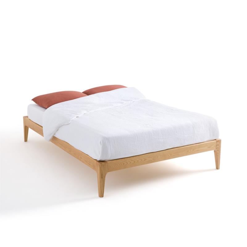 Κρεβάτι από μασίφ ξύλο δεσποτάκι με τάβλες Μ147xΠ207cm