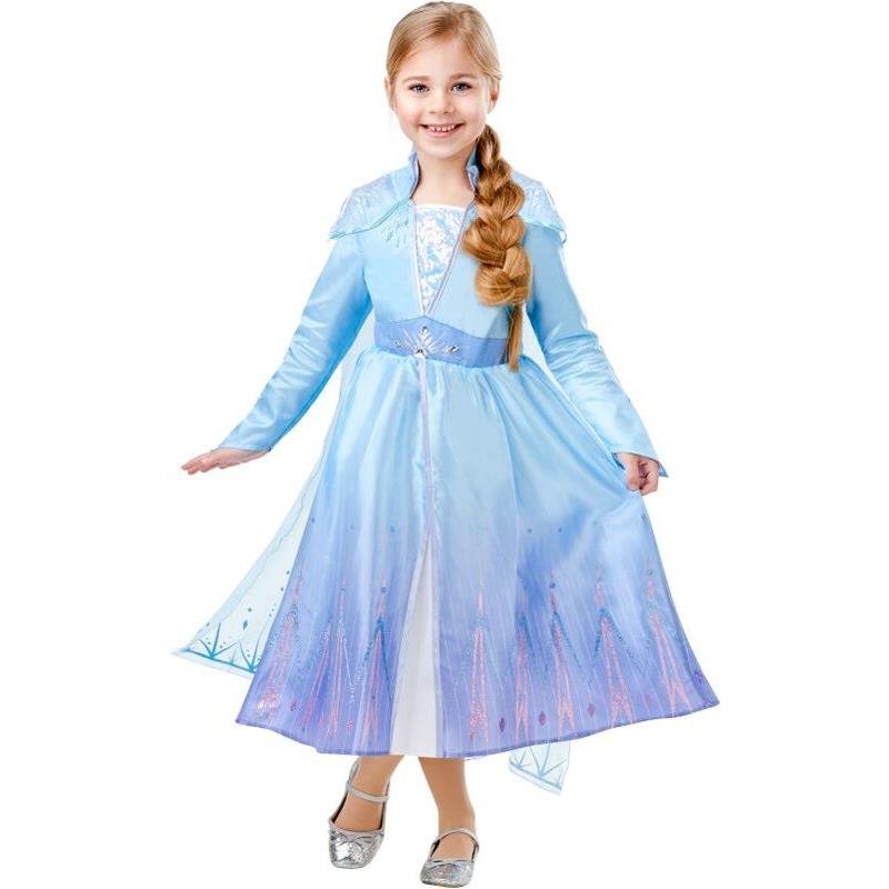 Elsa Travel Dress Frozen II Deluxe Στολή-Large (300491/L)