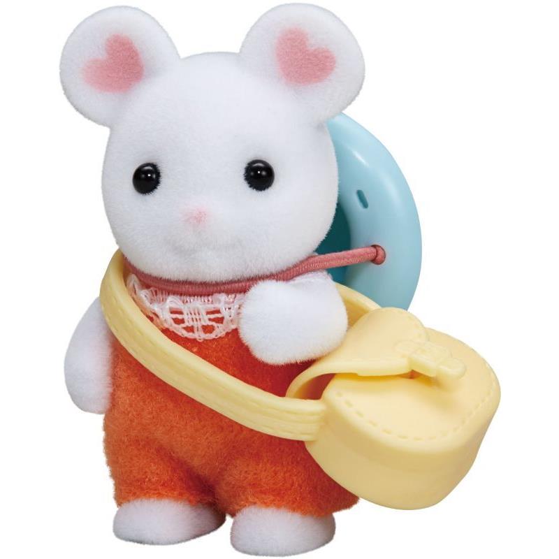 Sylvanian Families Μωρό Marshmallow Mouse (068309-5408)