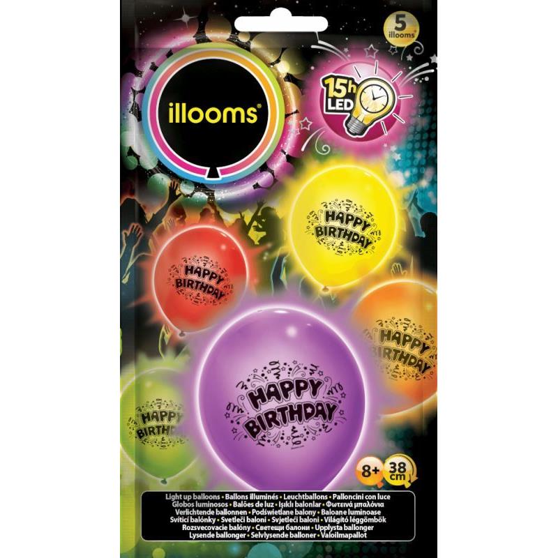Illooms Happy Birthday 5 pack (LLM11000)