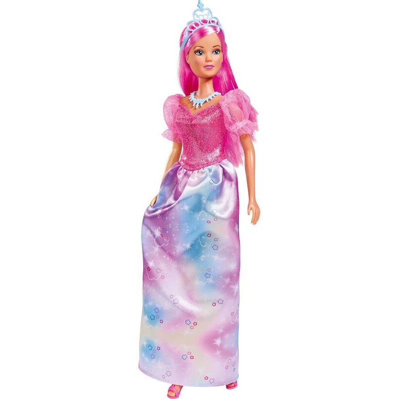 Simba Steffi Love-Κούκλα 29cm Princess Rainbow-3 Σχέδια (105733535)