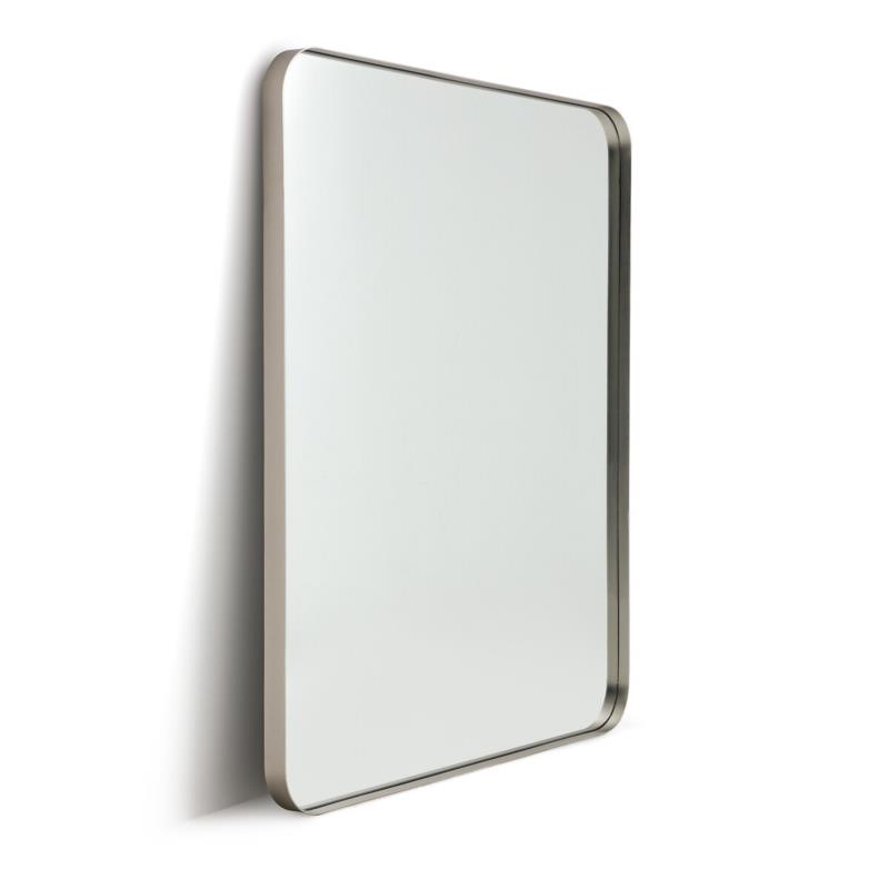 Ορθογώνιος καθρέφτης XL από μέταλλο Υ120 εκ.