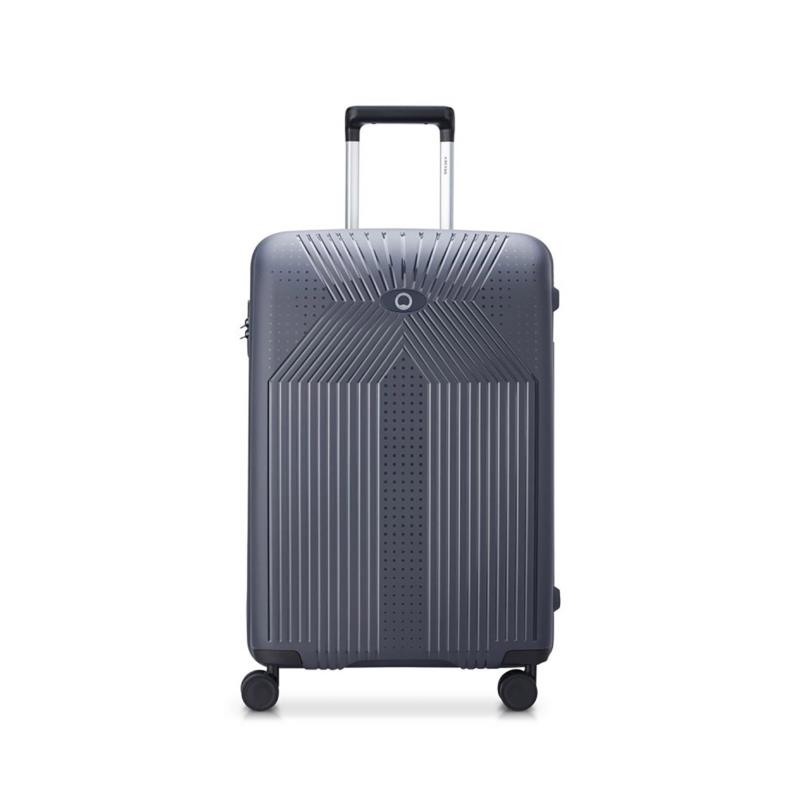 Delsey unisex βαλίτσα medium hard μονόχρωμη με γεωμετρικό σχέδιο "Ordener" 66 x 43,5 x 25,5 cm - 384681001