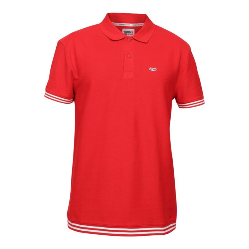 Tommy Hilfiger CLASSIC TIPPING POLO Κόκκινο