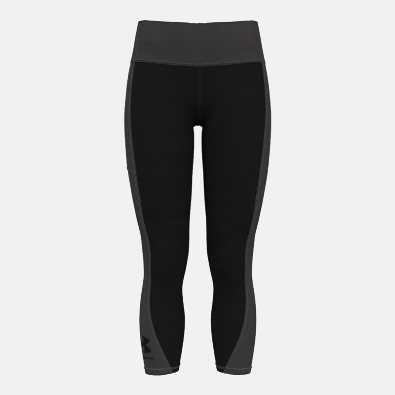 UNDER ARMOUR HEATGEAR BLOCKED ANKLE LEGGINGS ΜΑΥΡΟ