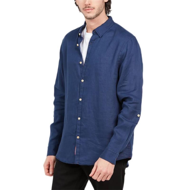 LINEN REGULAR FIT SHIRT MEN SCOTCH & SODA