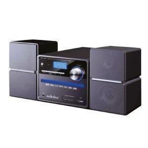 MICRO HIFI AUDIOLINE DM-102P DVD CD MP3 USB ΜΑΥΡΟ
