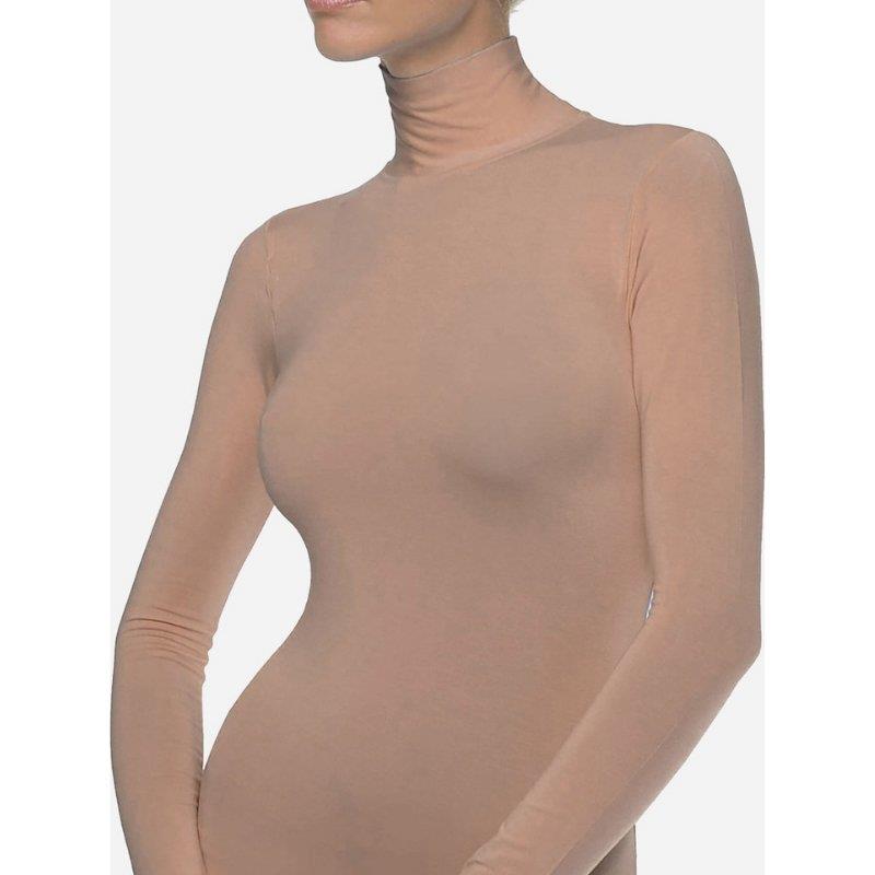 Γυναικεία μπλούζα με ζιβάγκο λαιμό & μακρύ μανίκι | 80678 ΠΡΑΛΙΝΑ