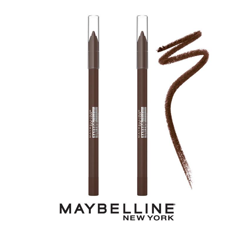MAYBELLINE TATTOO PENCIL WALNUT BROWN DOUBLE PACK