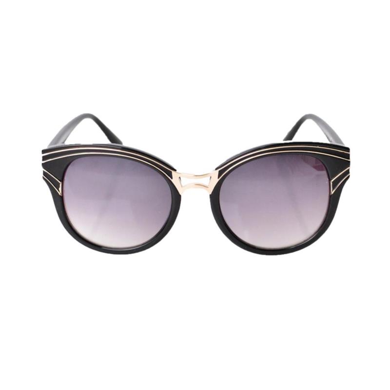 Γυναικεία γυαλιά ηλίου με σχέδιο Μαύρο 10612