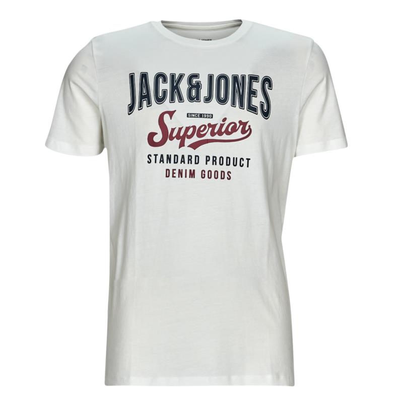 T-shirt με κοντά μανίκια Jack & Jones JJELOGO TEE SS O-NECK