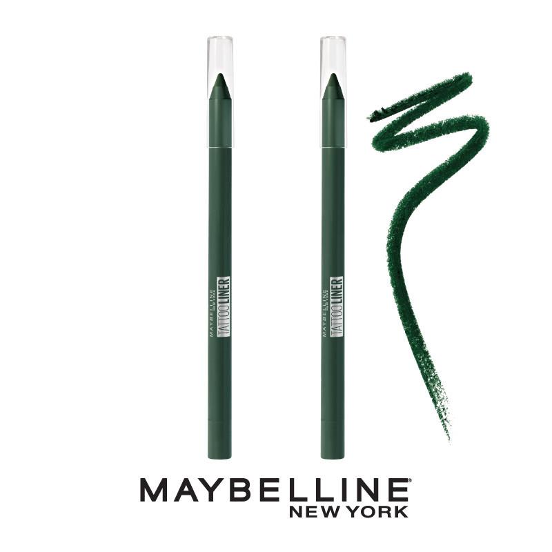 MAYBELLINE TATTOO PENCIL GREEN DOUBLE PACK