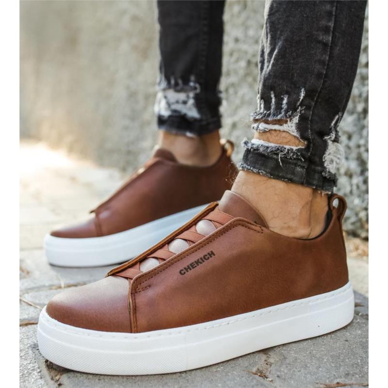 Ανδρικά ταμπά Casual Sneakers δερματίνη CH013T