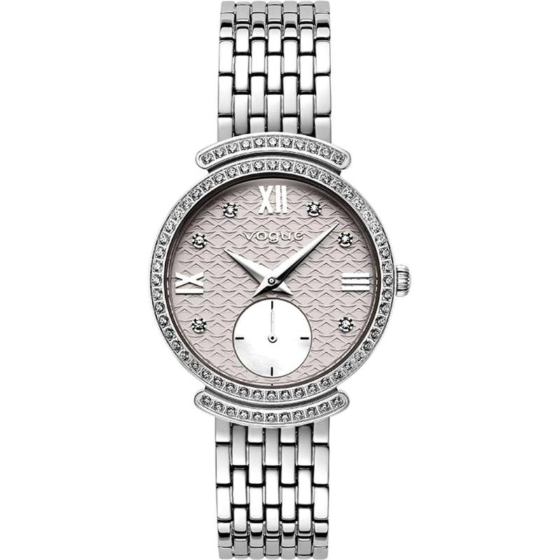VOGUE Saint Tropez Crystals - 612782 Silver case with Stainless Steel Bracelet