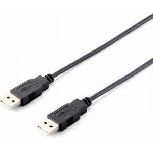 EQUIP 128870 USB 2.0 CABLE A-A 1.8M M/M BLACK