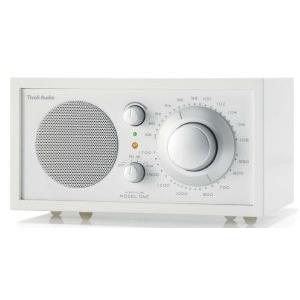 TIVOLI MODEL ONE M1FWWHT FROST WHITE COLLECTION TABLE RADIO WHITE