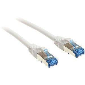 INLINE PATCH CABLE CAT.6A S/FTP (PIMF) 500MHZ WHITE 5M