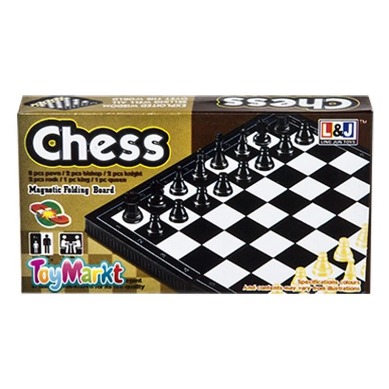 Επιτραπέζιο Παιχνίδι Σκάκι Travel Size 11,5x6,5εκ. Toy Markt 69-215 - Toy Markt - 69-215