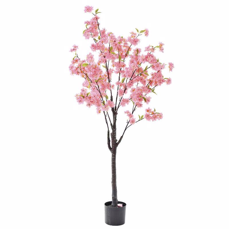 Iliadis Δέντρο Ροδακινιά με Ροζ Άνθη σε Πλαστική Γλάστρα 150cm 80907
