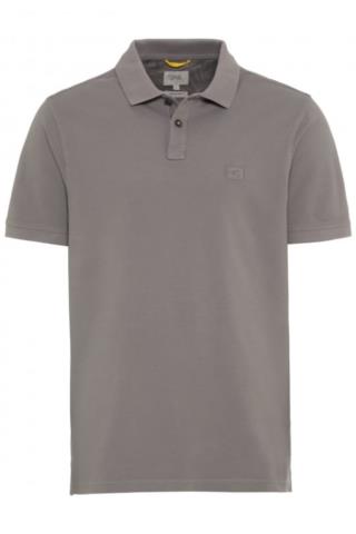 ΑΝΔΡΙΚΟ ΚΟΝΤΟΜΑΝΙΚΟ PIQUE POLO SHIRT ΓΚΡΙ ΚΑΝΟΝΙΚΗ ΓΡΑΜΜΗ