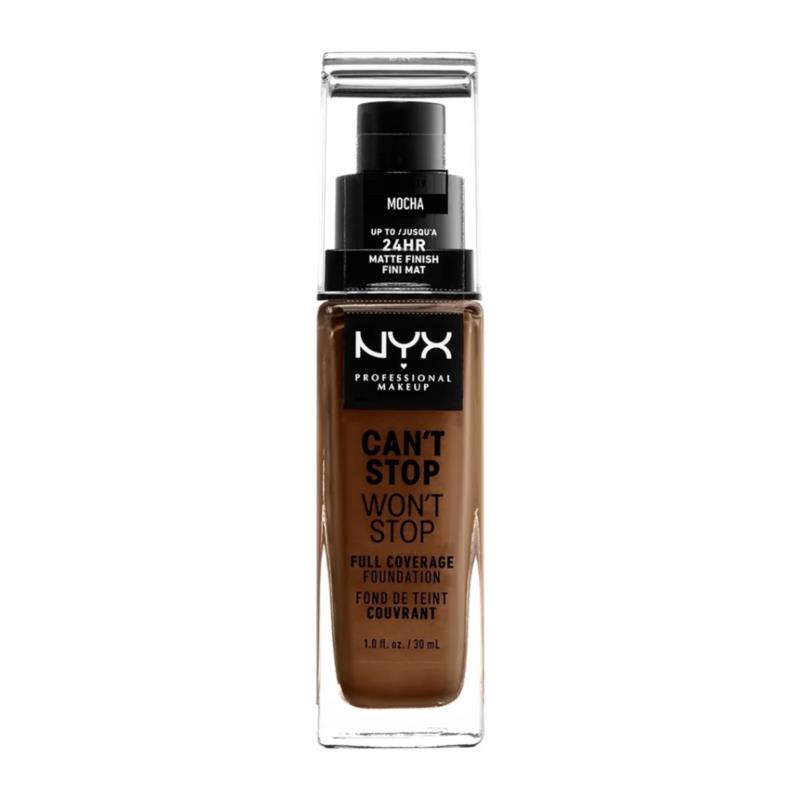 NYX PROFESSIONAL MAKEUP CAN'T STOP WON'T STOP FULL COVERAGE FOUNDATION | 30ml Mocha