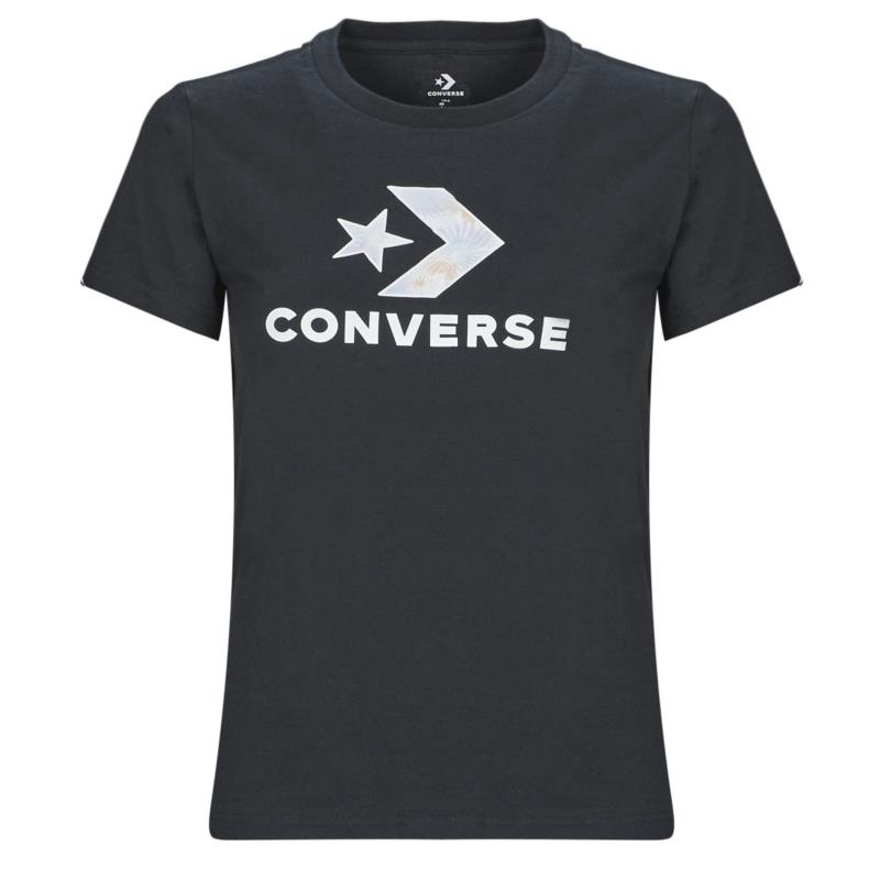 T-shirt με κοντά μανίκια Converse FLORAL STAR CHEVRON