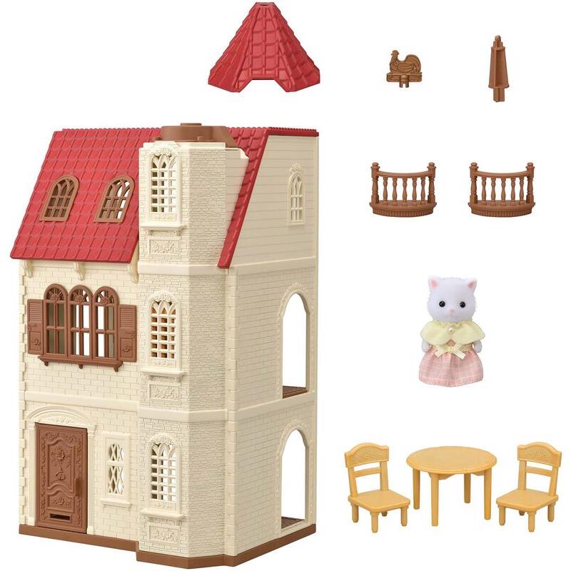 Sylvanian Families Red Roof Tower Home (068152-5400)