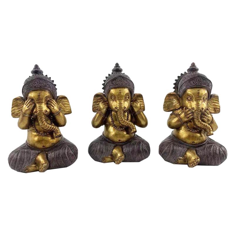 Αγαλματίδια και Signes Grimalt Σχήμα Ganesha 3 Μονάδες