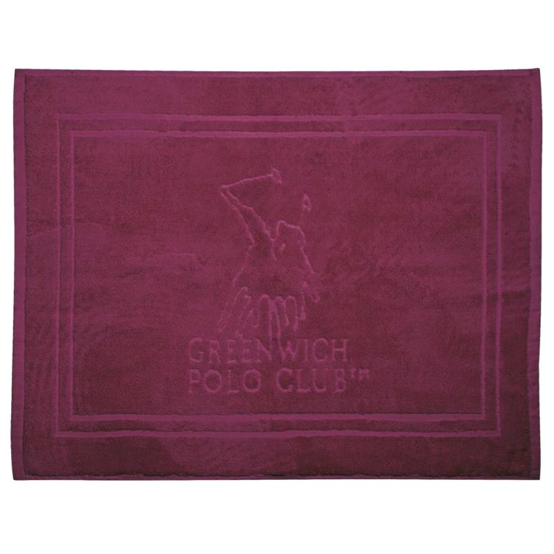 Ταπέτο Μπάνιου Βαμβακερό 50x70εκ. Essential 3044 Μπορντώ Greenwich Polo Club (Ύφασμα: Βαμβάκι 100%, Χρώμα: Μπορντώ ) - Greenwich Polo Club - 220750703044