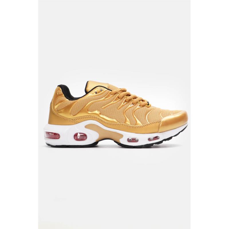 Sneakers με Αερόσολα - Χρυσό