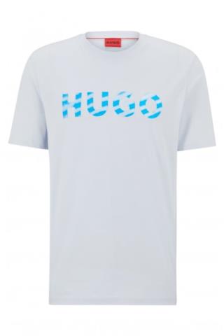 ΑΝΔΡΙΚΟ T-SHIRT ΜΕ ΣΤΑΜΠΑ ΛΟΓΟΤΥΠΟ DULIVIO_U232 ΛΕΥΚΟ ΚΑΝΟΝΙΚΗ ΓΡΑΜΜΗ