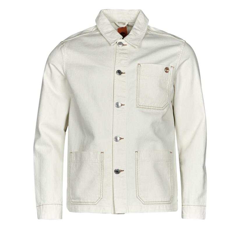 Μπουφάν Timberland Work For The Future - Cotton Hemp Denim Chore Jacket