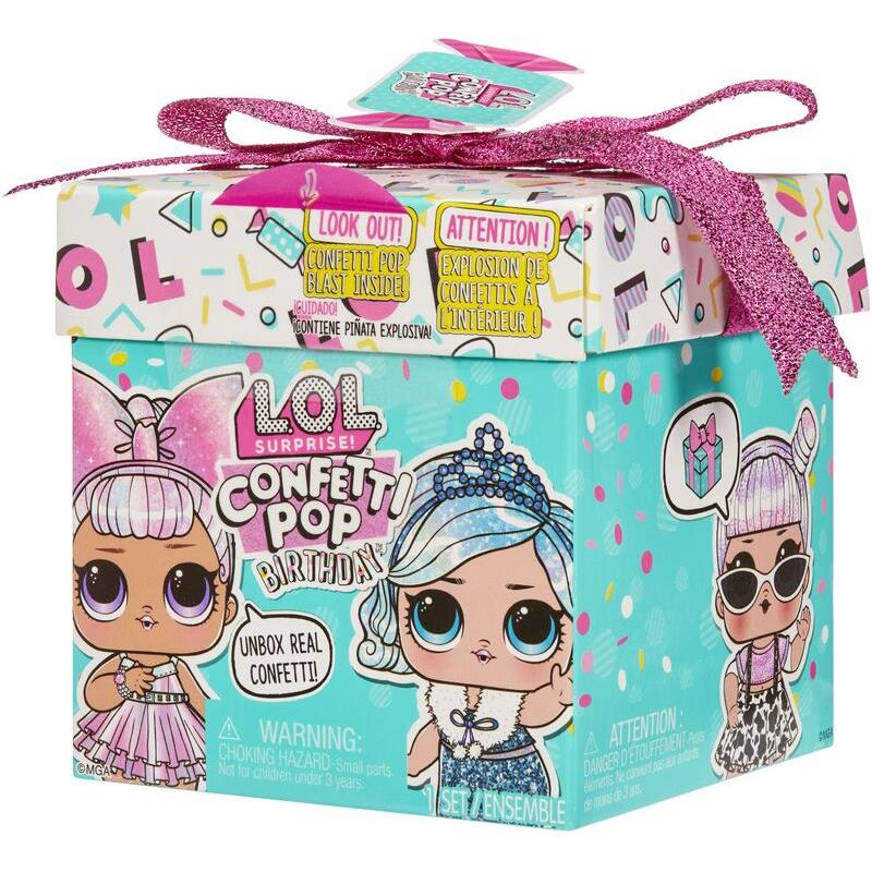L.O.L. Surprise Confetti Pop Birthday Κούκλα- 1 Τμχ (589969EUC)