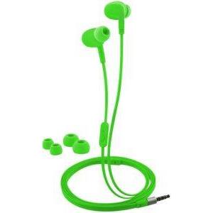 LOGILINK HS0044 SPORTS-FIT IN-EAR STEREO HEADSET 3.5MM WITH 2 SETS EAR BUDS WATERPROOF GREEN
