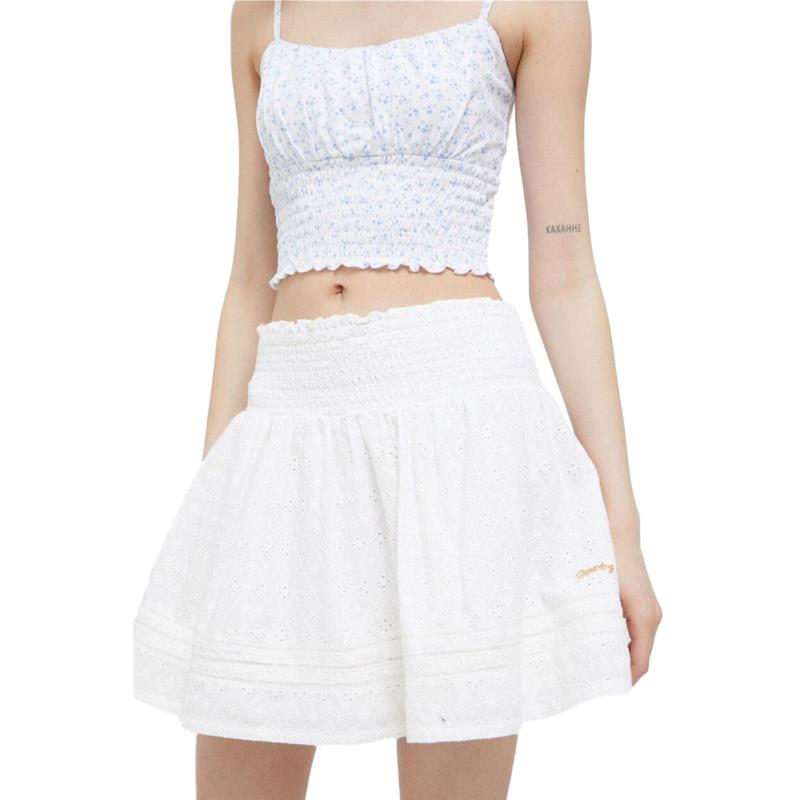 Φούστα Superdry Ovin Vintage Lace Mini W7210278A-71D Γυναικείο