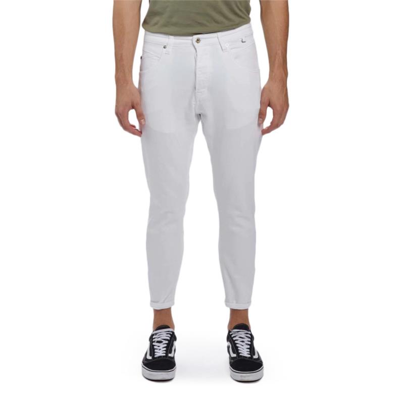ALEX K2671 RELAXED TAPERED FIT JEANS MEN GABBA