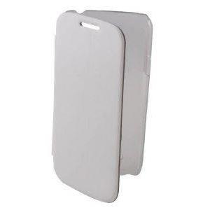 CASE SMART TRANS LEATHER/PLASTIC FOR IPHONE 5 WHITE