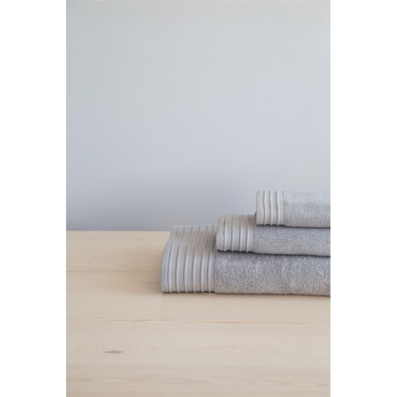 Πετσέτα Προσώπου 50x100 Feel Fresh Nima - Light Gray (50x100)