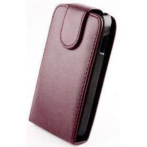 LEATHER CASE FOR IPHONE 5/5S PURPLE