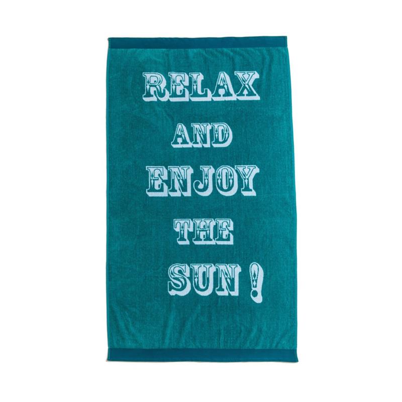 Πετσέτα Θαλάσσης 86X160 Melinen Beach Relax Turquoise (86x160)
