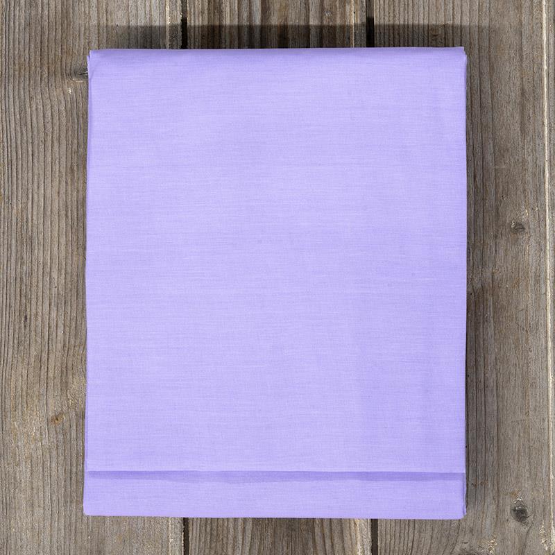 Σεντόνι Μεμονωμένο Ημίδιπλο 180X260 Nima Unicolors Lavender Χωρίς Λάστιχο (180x260)