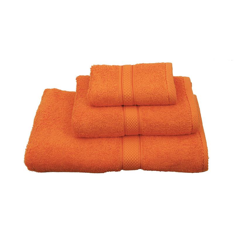 Πετσέτες Μπάνιου (Σετ 3 Τμχ) Viopros Classic Πορτοκαλί