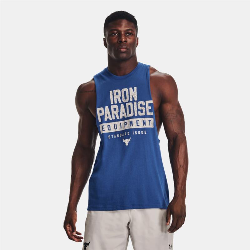 Under Armour Project Rock Iron Muscle Ανδρική Αμάνικη Μπλούζα (9000139812_67615)