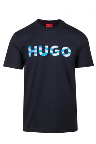ΑΝΔΡΙΚΟ T-SHIRT ΜΕ ΣΤΑΜΠΑ ΛΟΓΟΤΥΠΟ DULIVIO_U232 ΜΠΛΕ ΚΑΝΟΝΙΚΗ ΓΡΑΜΜΗ