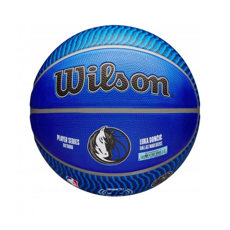 Wilson - WZ4006401XB7 NBA PLAYER ICON OUTDOOR BSKT LUKA 7 - BLUE/GREY