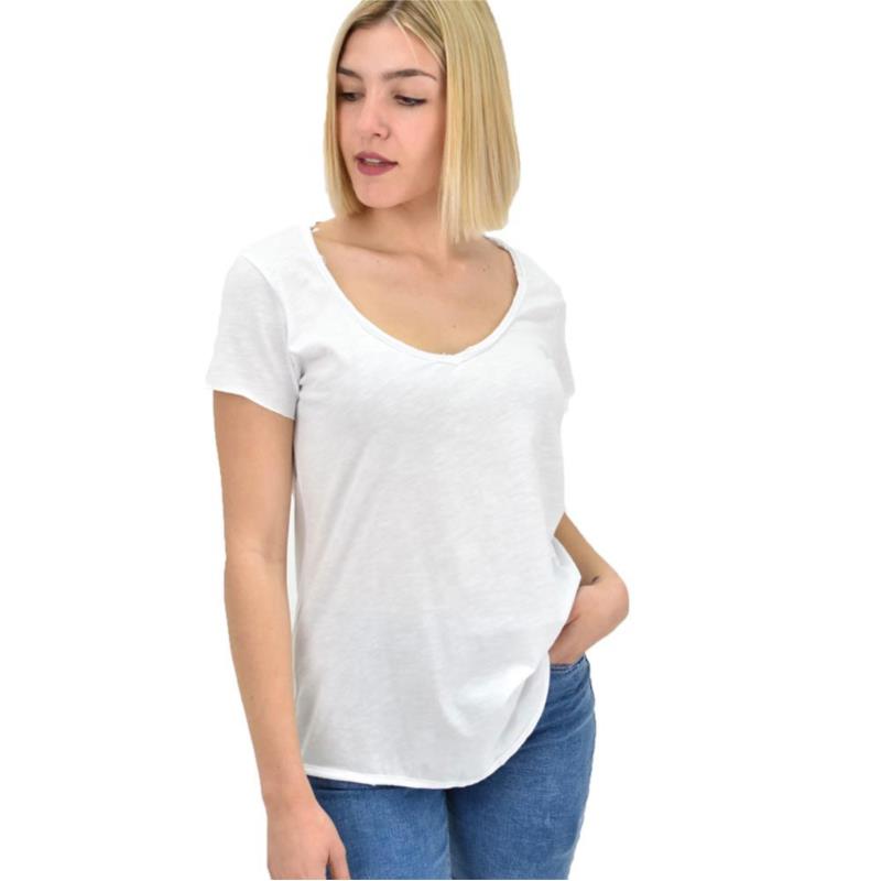 Γυναικεία μπλούζα V Λευκό 19638