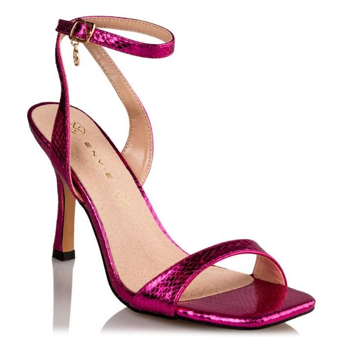 Envie Shoes Γυναικεία Παπούτσια Πέδιλα E45-17143-54 Φούξια